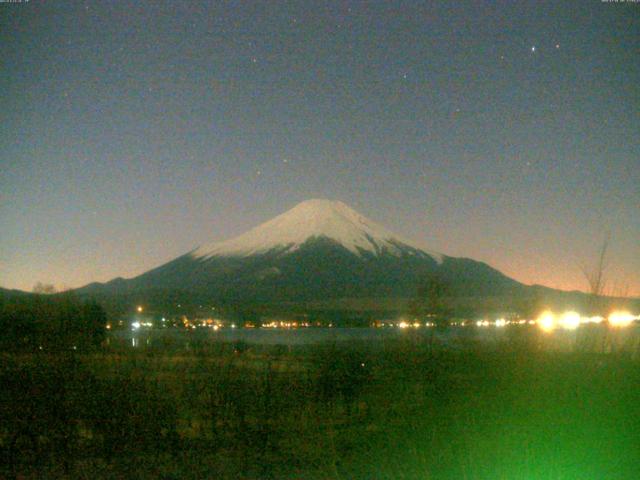 山中湖からの富士山