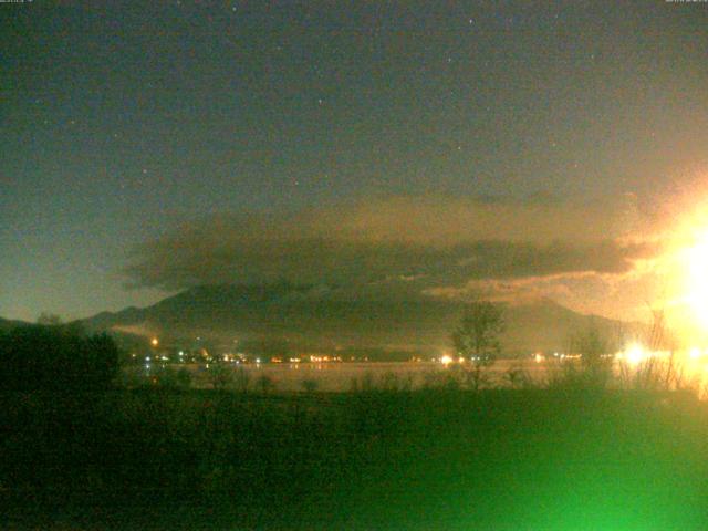 山中湖からの富士山