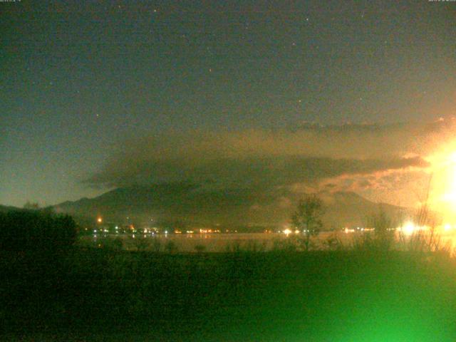 山中湖からの富士山