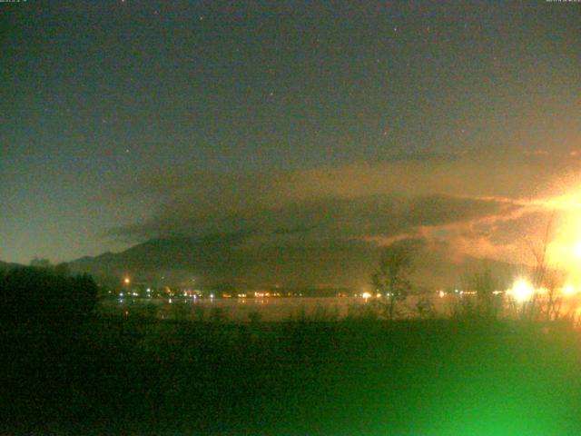 山中湖からの富士山