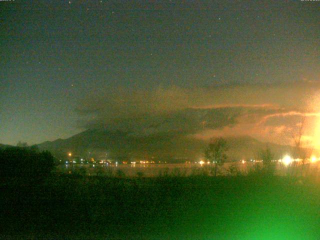 山中湖からの富士山