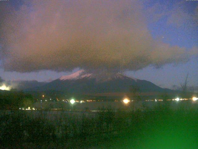 山中湖からの富士山