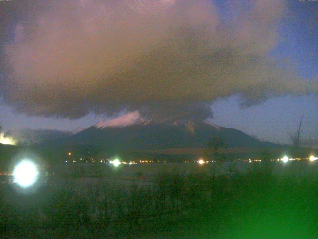 山中湖からの富士山