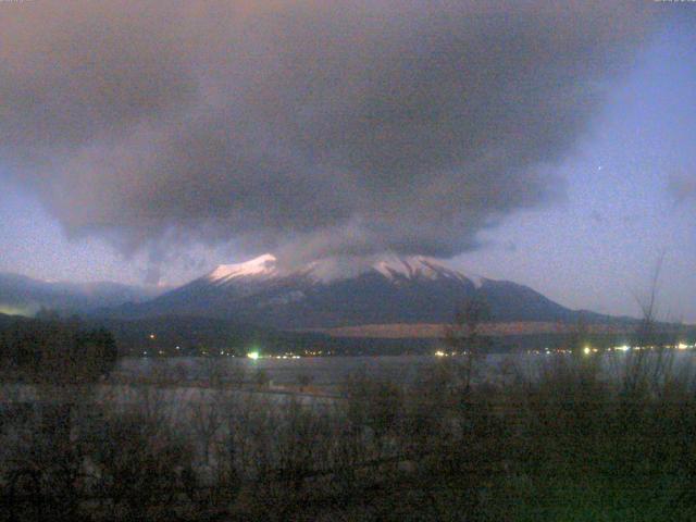 山中湖からの富士山