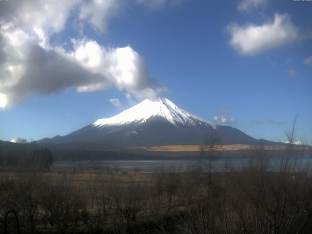 山中湖からの富士山