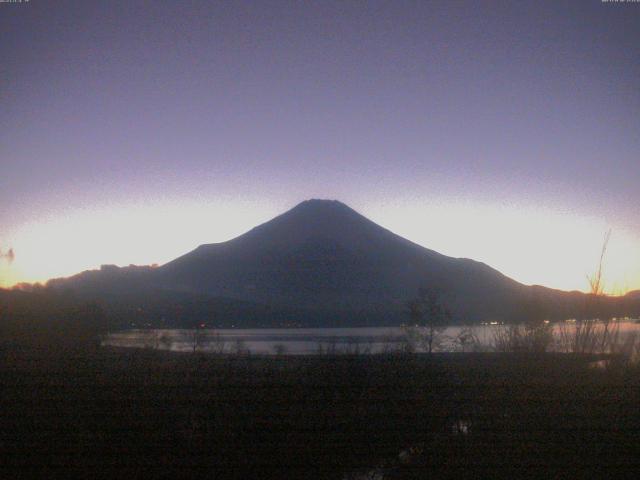 山中湖からの富士山
