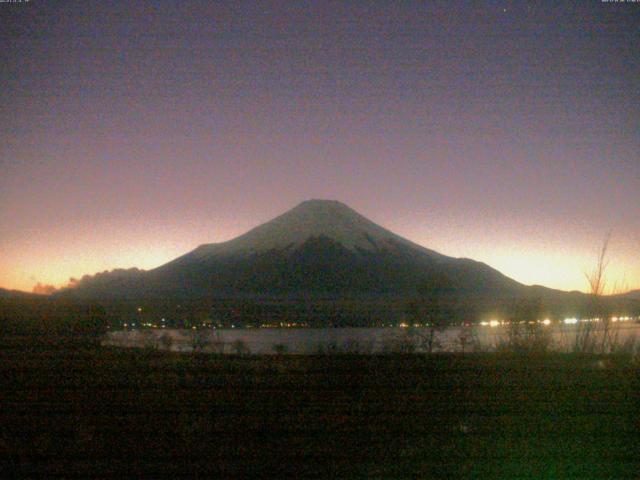 山中湖からの富士山