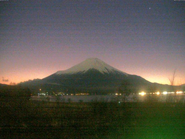 山中湖からの富士山