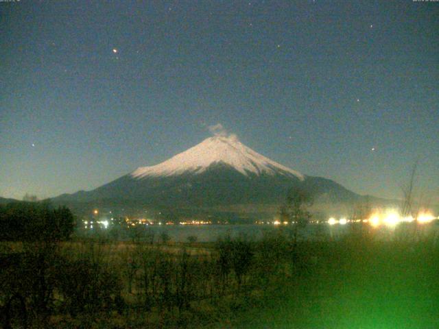 山中湖からの富士山