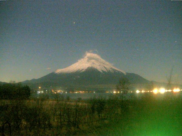 山中湖からの富士山