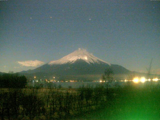 山中湖からの富士山