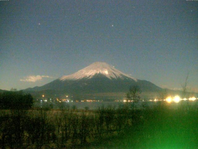 山中湖からの富士山
