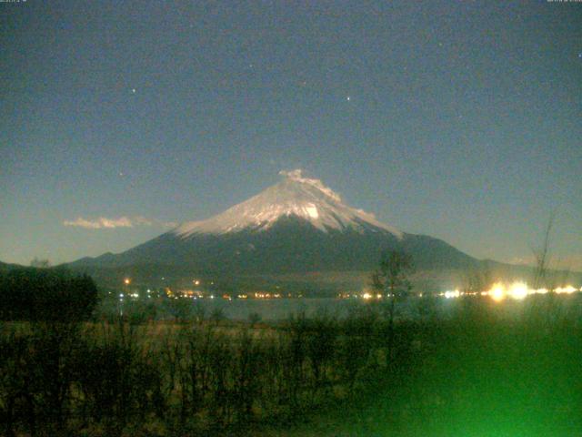 山中湖からの富士山