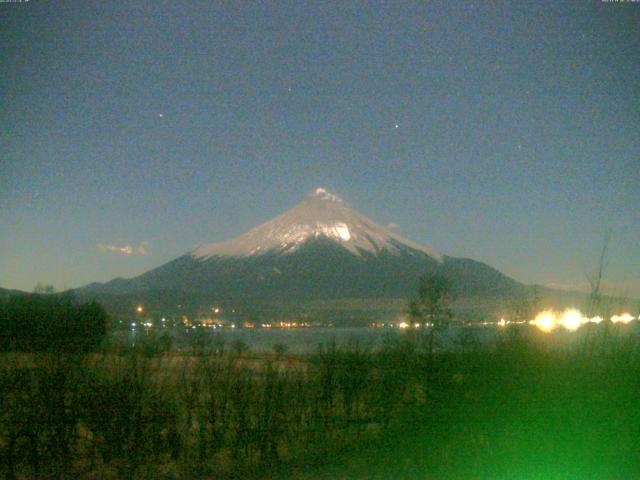 山中湖からの富士山