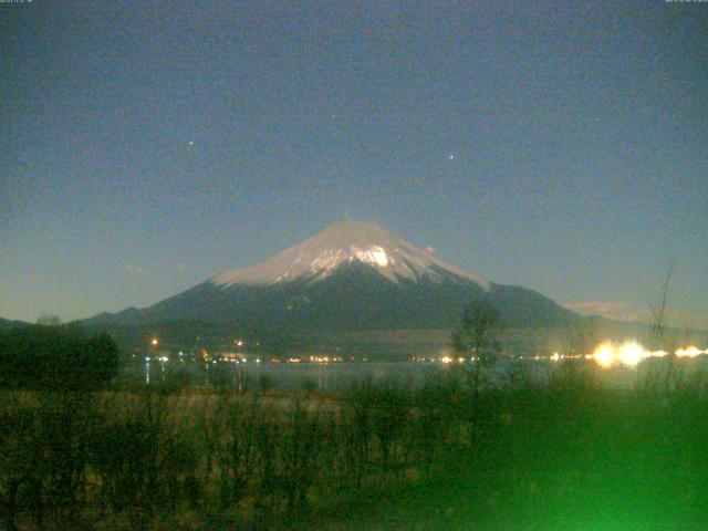 山中湖からの富士山