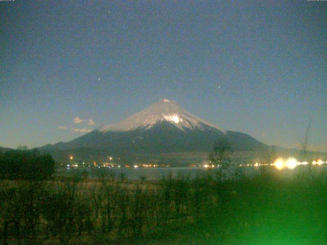 山中湖からの富士山