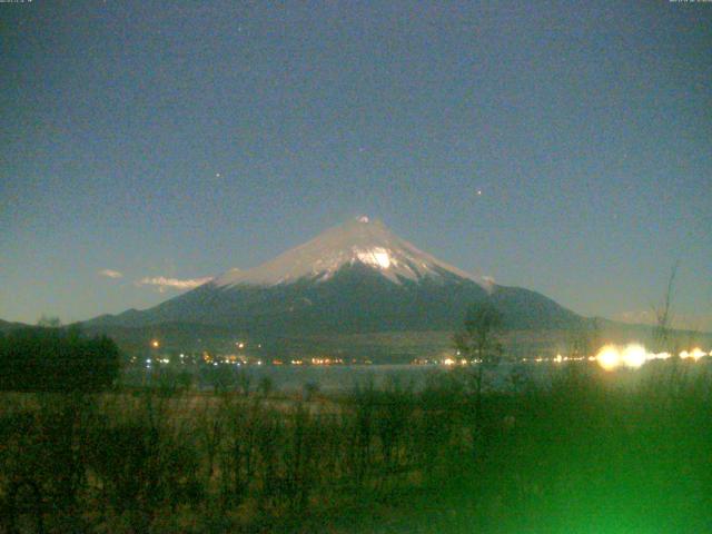 山中湖からの富士山