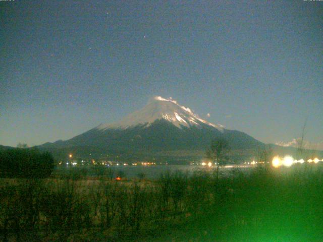山中湖からの富士山