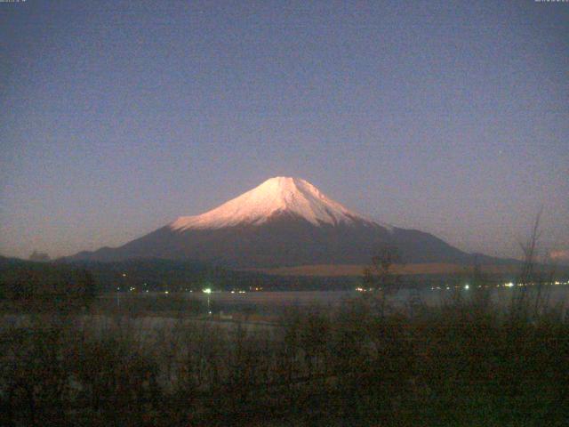 山中湖からの富士山