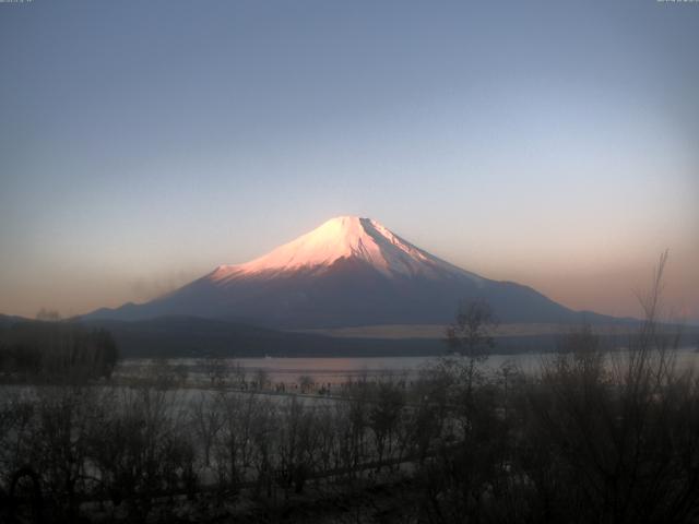山中湖からの富士山