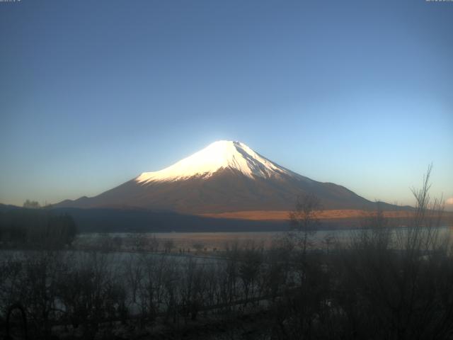 山中湖からの富士山