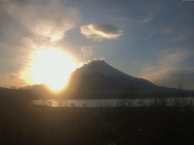 山中湖からの富士山