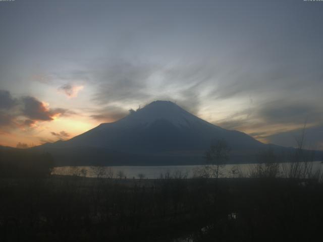 山中湖からの富士山