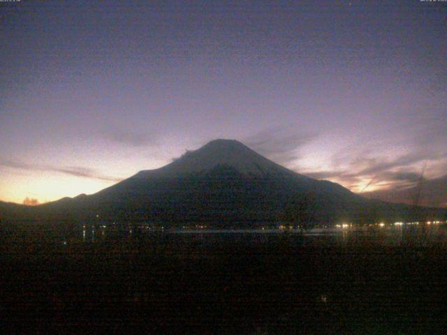 山中湖からの富士山