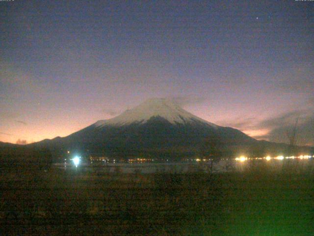 山中湖からの富士山