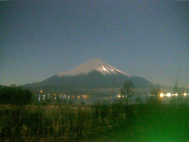 山中湖からの富士山