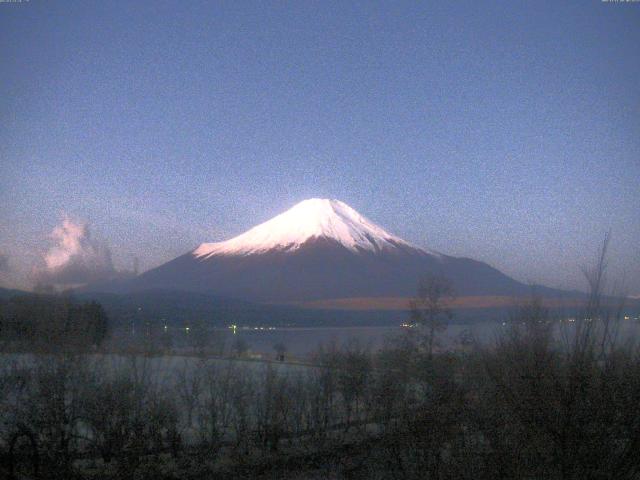 山中湖からの富士山