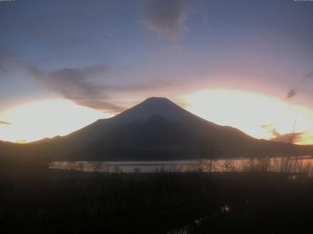 山中湖からの富士山
