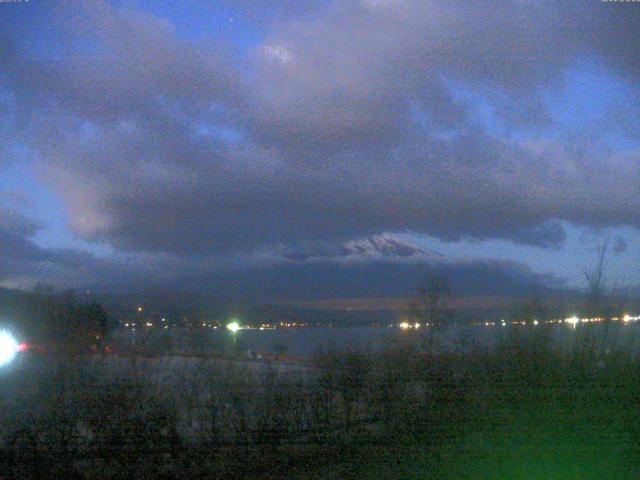 山中湖からの富士山