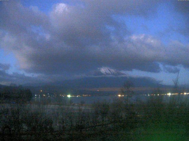 山中湖からの富士山