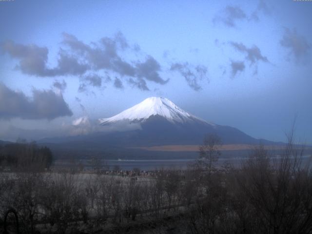 山中湖からの富士山