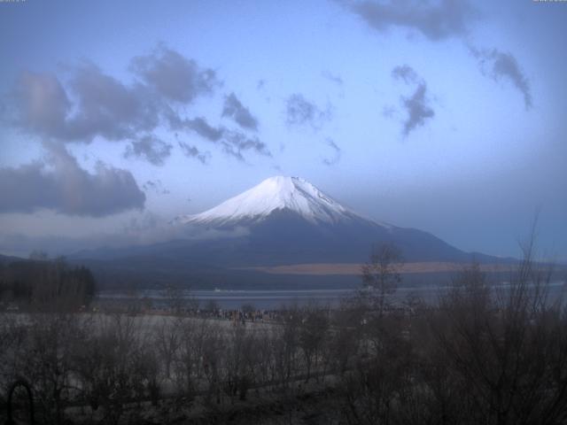 山中湖からの富士山