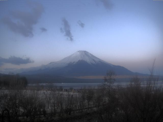 山中湖からの富士山