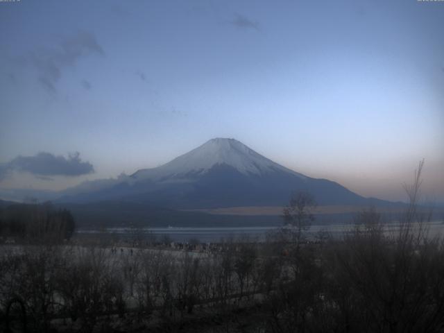 山中湖からの富士山