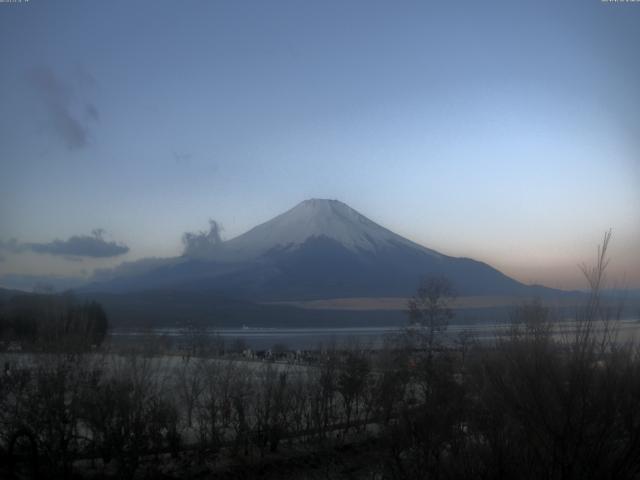 山中湖からの富士山