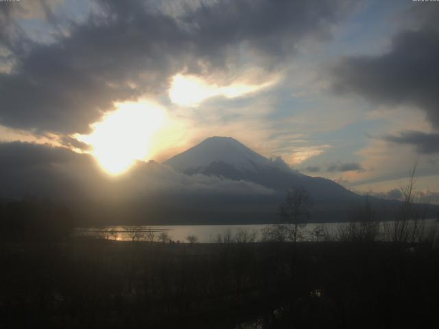山中湖からの富士山