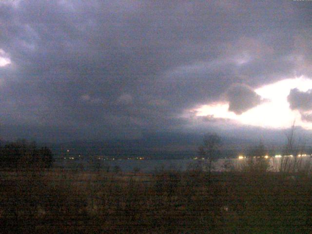 山中湖からの富士山