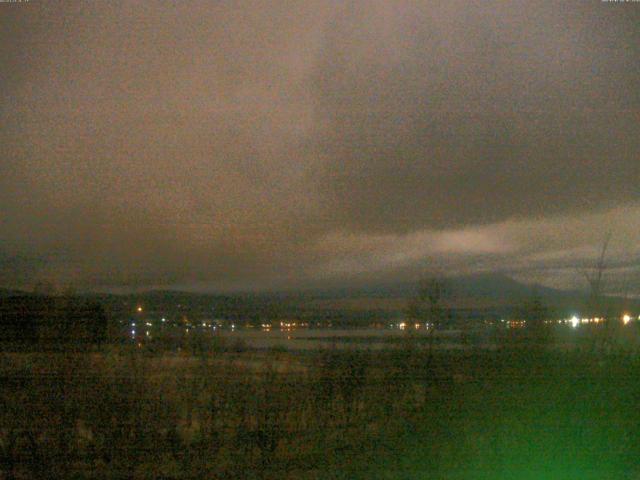 山中湖からの富士山