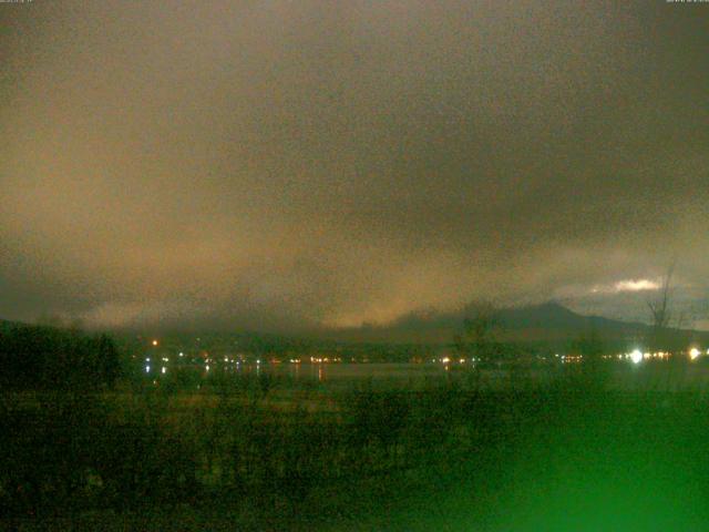 山中湖からの富士山