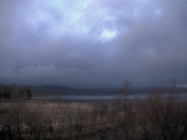 山中湖からの富士山