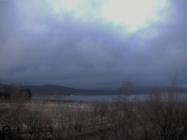 山中湖からの富士山