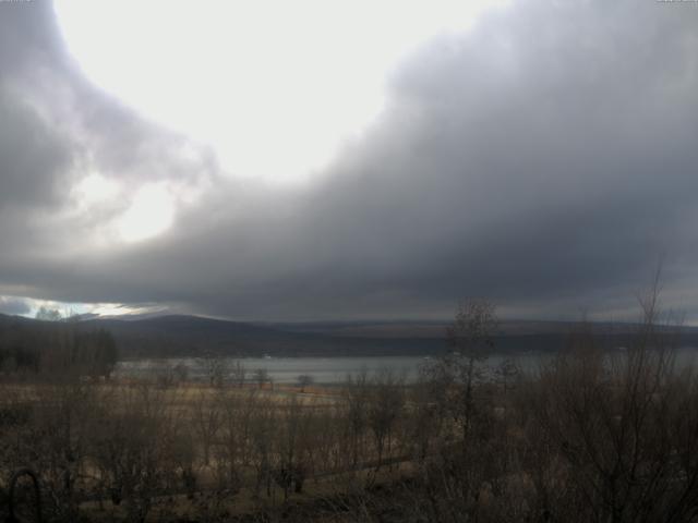 山中湖からの富士山