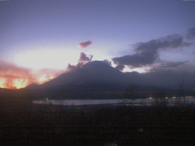 山中湖からの富士山