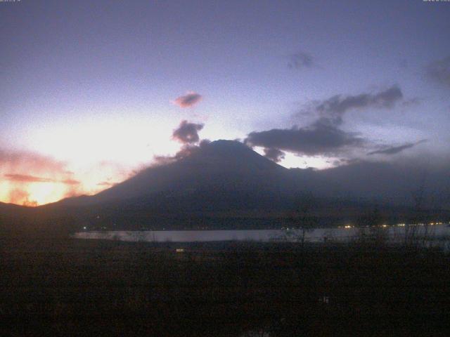 山中湖からの富士山