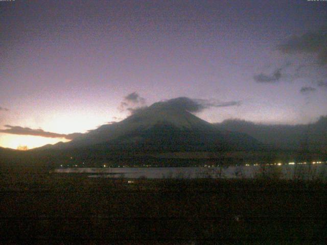 山中湖からの富士山