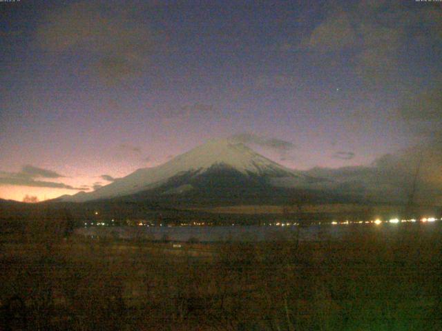 山中湖からの富士山
